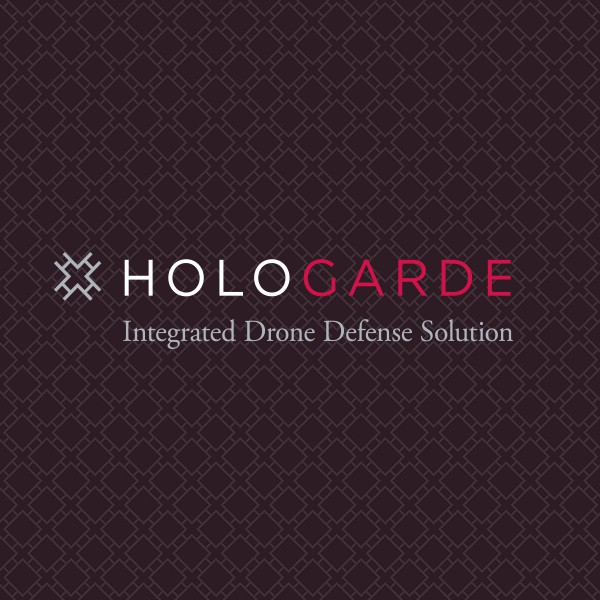 Hologarde logo on pattern