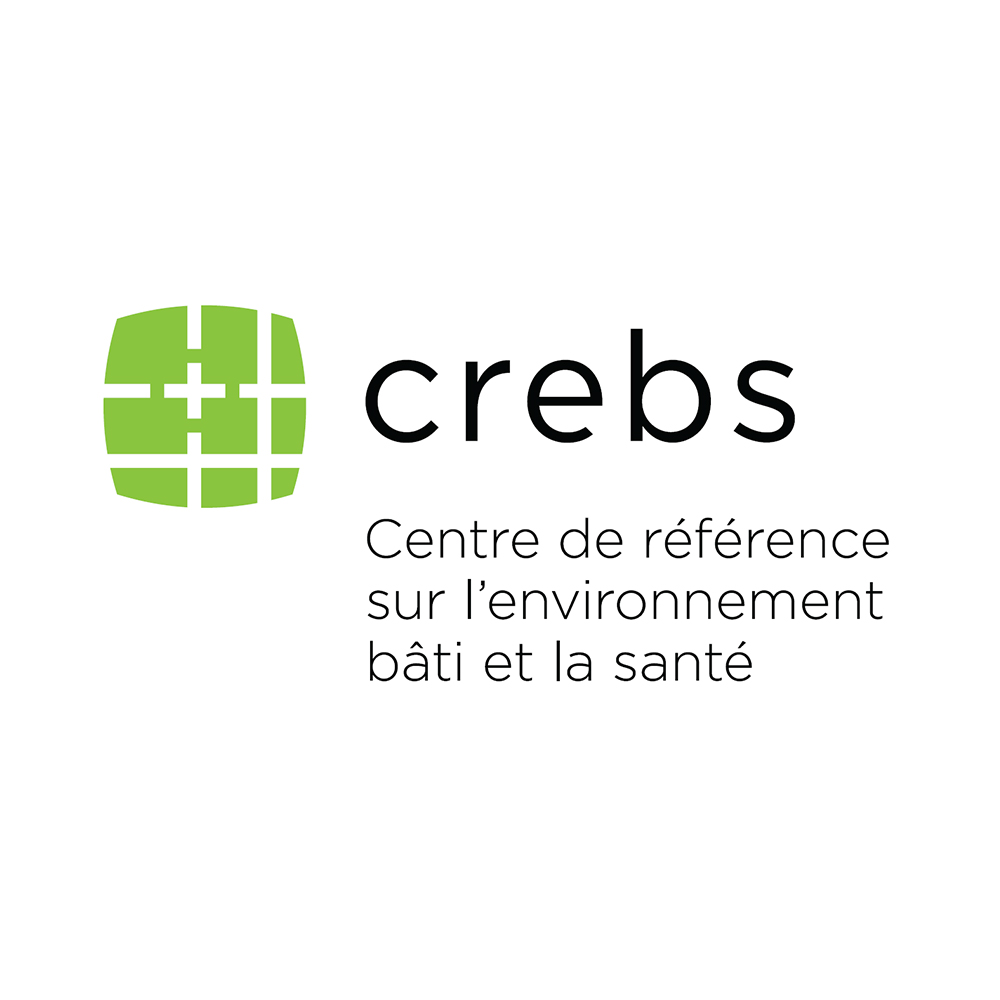 Centre de référence sur l'environnement bâti et la santé logo