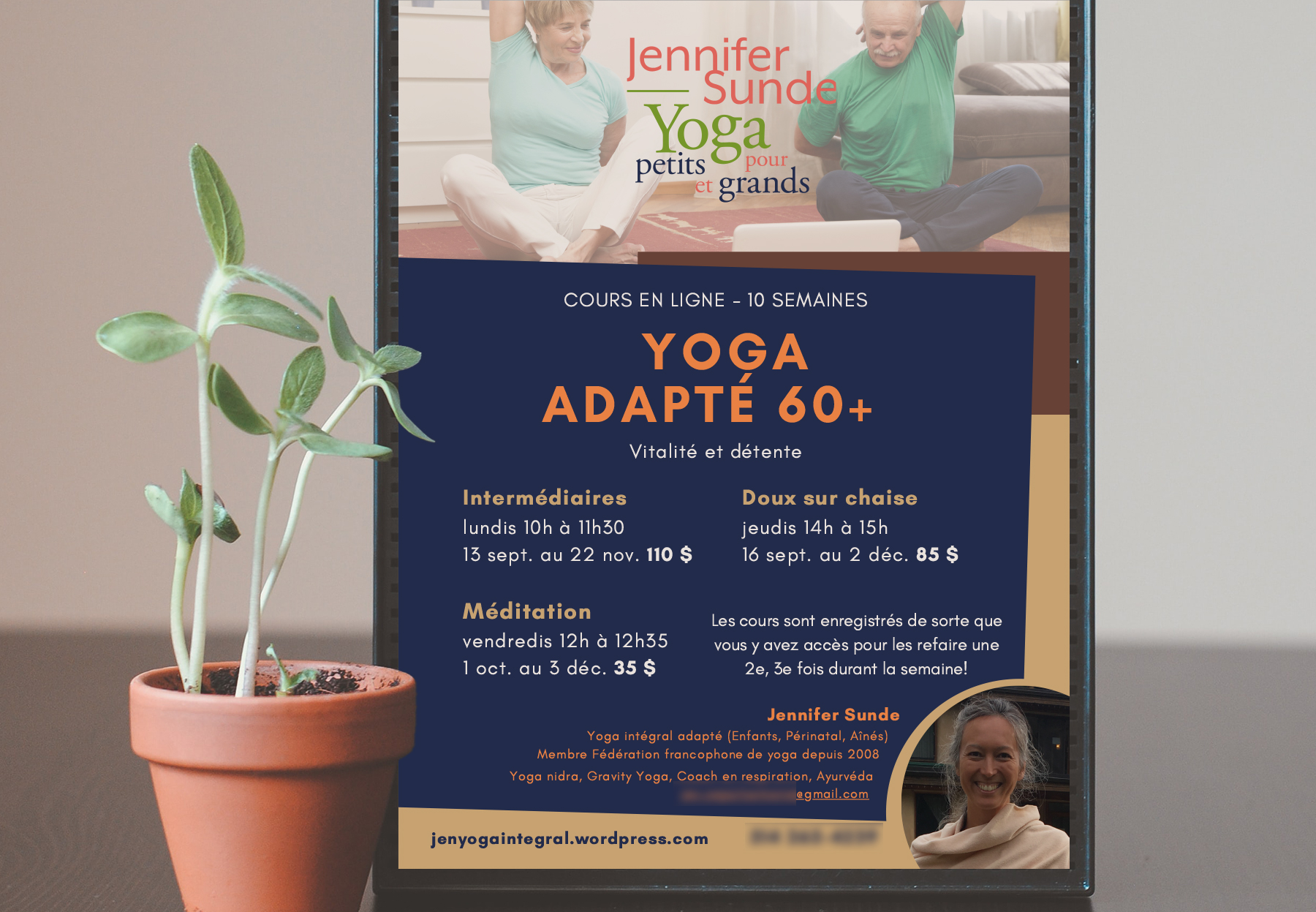 Affiche Yoga