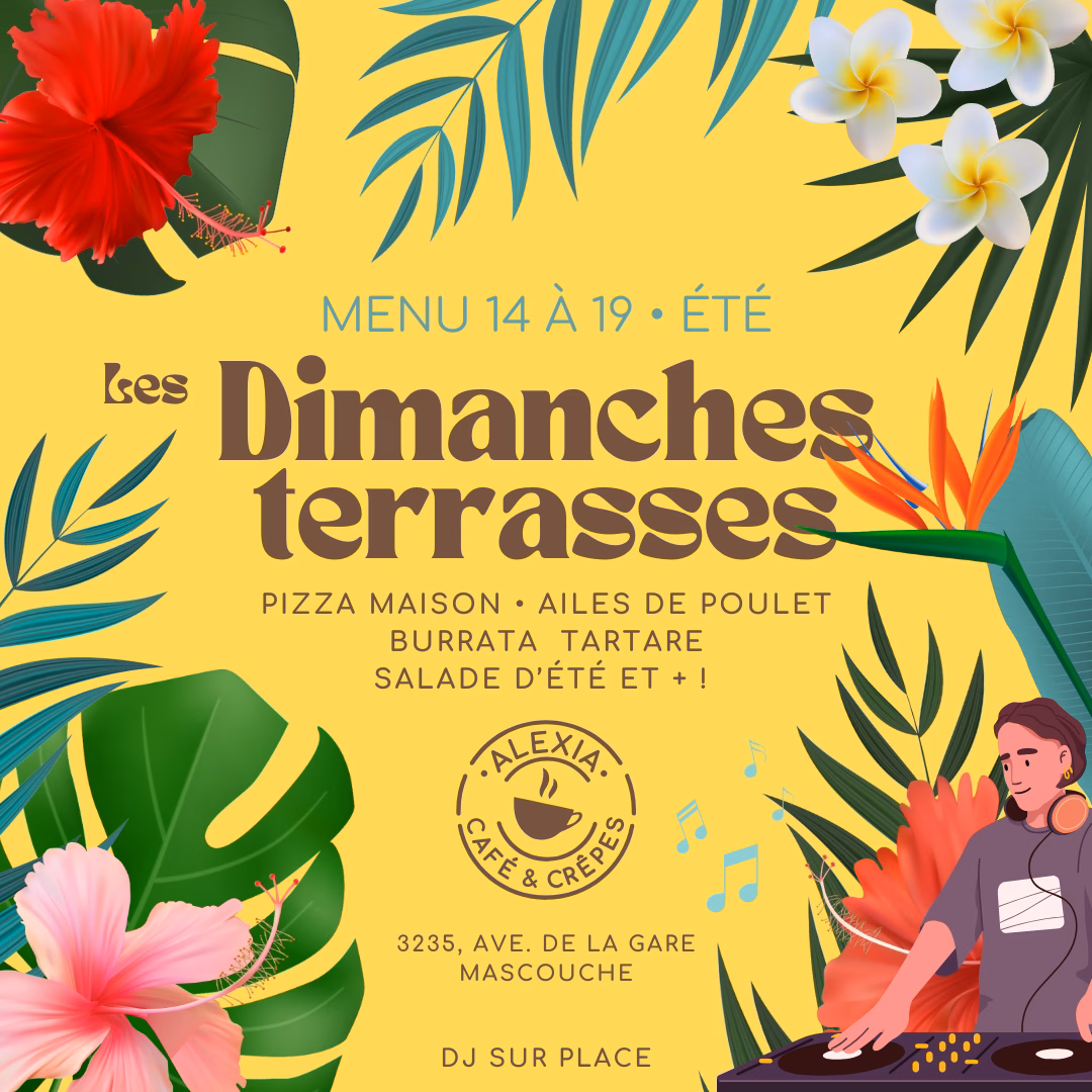 Alexia_Cafe-Dimanches_Terrasses_V02 Placeholder for four presenters